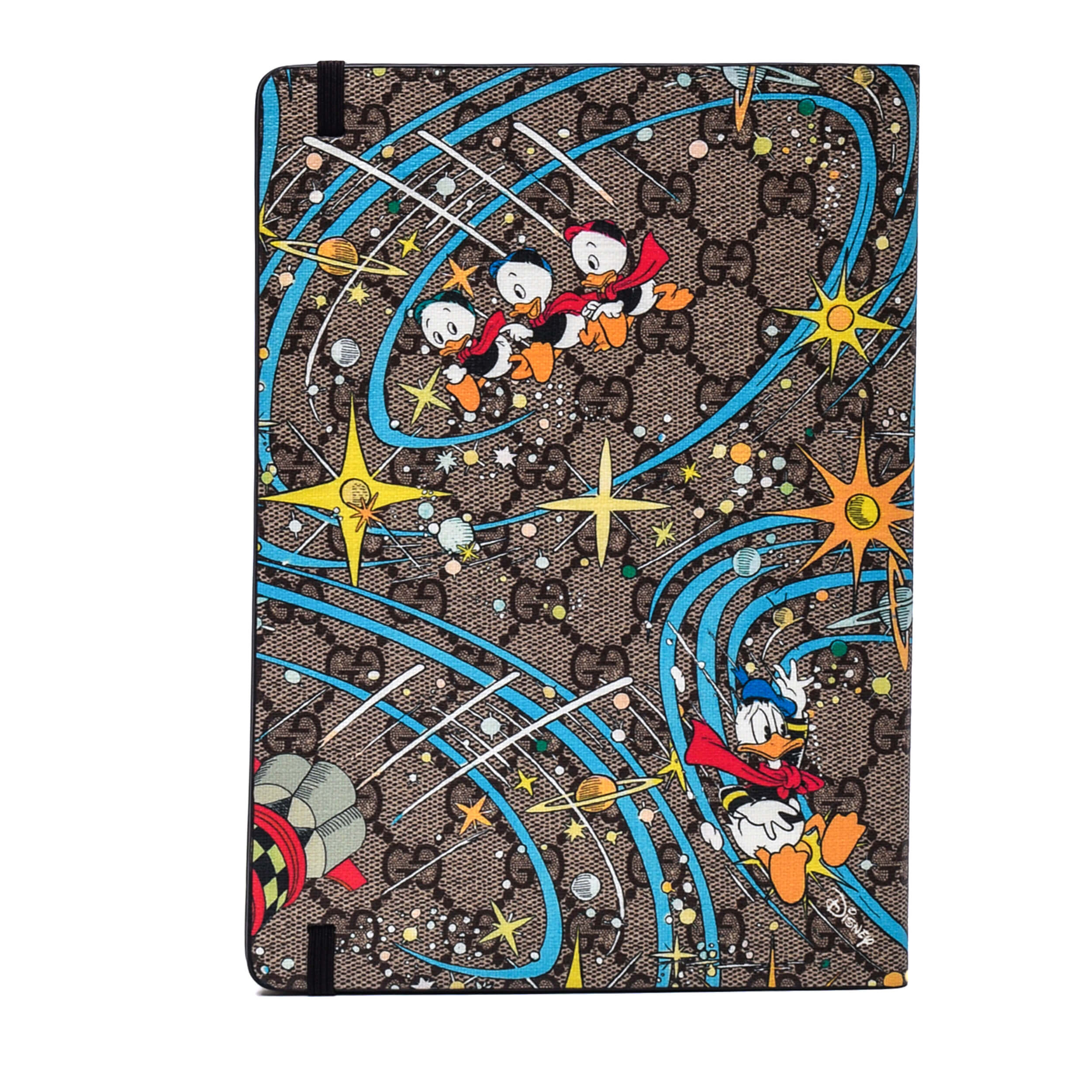 Gucci X Disney - GG Supreme Monogram Donald Duck Notebook